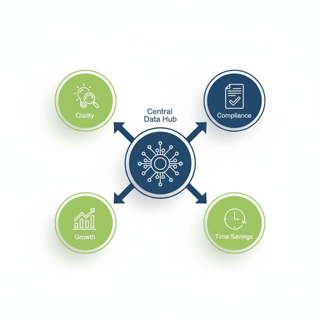 Key benefits of outsourced accounting and bookkeeping services: Compliance and Efficiency